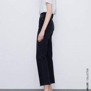 High Rise Straight Leg Jeans